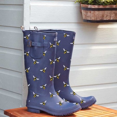 Briers Rubber Wellingtons - Bees - Size 6 - image 1