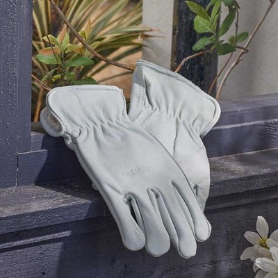 Briers Ultimate Lined Leather Gloves (Cream) - Large - image 2