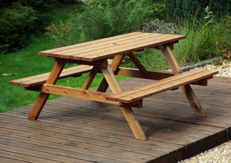 Charles Taylor 6 Seater Picnic Bench (Gold Series)