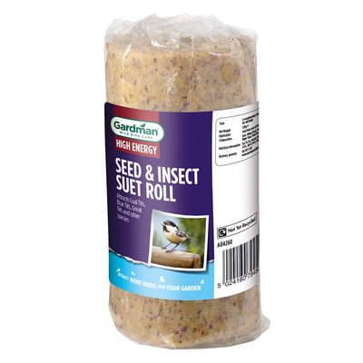 Gardman Seed and Mealworm Suet Roll