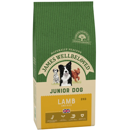 James Wellbeloved Lamb Junior Dog Food 2kg