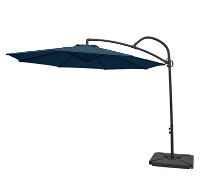 LG Outdoor Palm 3.0m Cantilever Parasol - Navy Blue - image 1