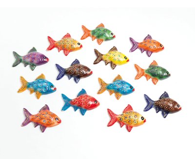 Naylor Lime Tree Fish Wall Plaque
