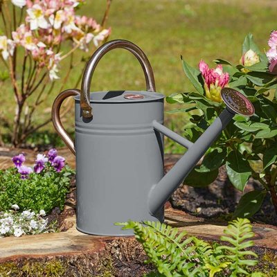 Smart Garden Metal Watering Can – Slate 4.5L - image 2