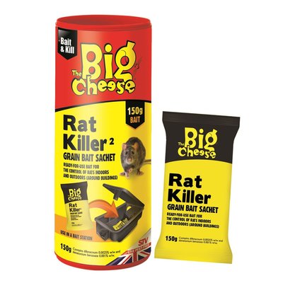 The Big Cheese Rat Killer Grain 150g