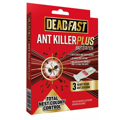 Deadfast Ant Killer Plus Bait Station - 3 Pack - image 1