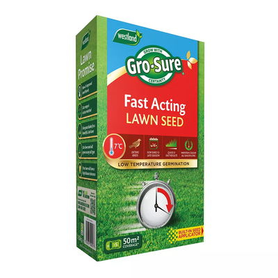 Westland Gro-Sure Fast Acting Lawn Seed 50m2 - image 1