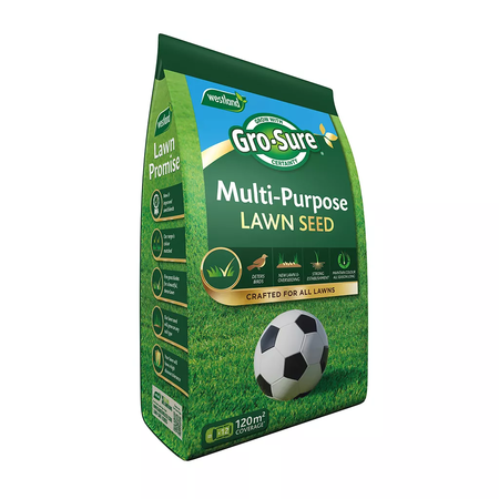 Westland Gro-Sure Multi-Purpose Lawn Seed 120m2 - image 1