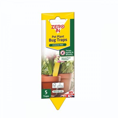 Zero In Pot Plant Bug Traps (5 Pack) - image 2
