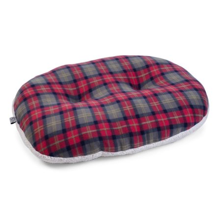 Zoon Check Oval Cushion - Extra Small