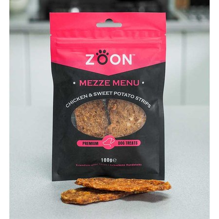 Zoon Mezze Menu Chicken & Sweet Potato Strips 100g