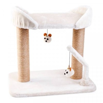 Zoon Deluxe Dual-Deck Scratch Post - 0.5m