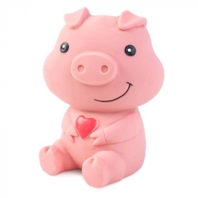 Zoon Latex Squeaky Piggie - Small