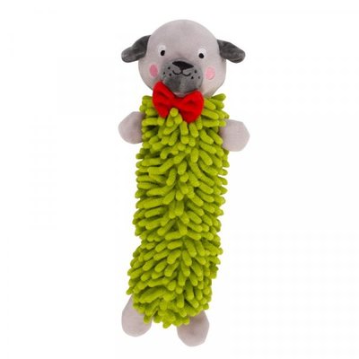 Zoon Percy Pug Sausage Squeaker - image 1