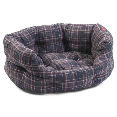 Zoon Plaid Oval Bed - Extra Large - image 1