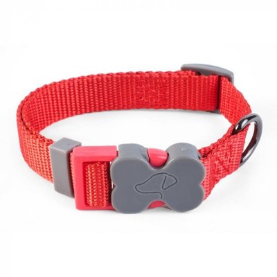 Zoon Red Dog Collar - Large